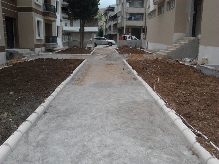 Gürkon İnşaat Bordür Taşı Uygulaması