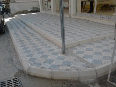 Baranbay inşaat Bordür ve Orkide Uygulaması