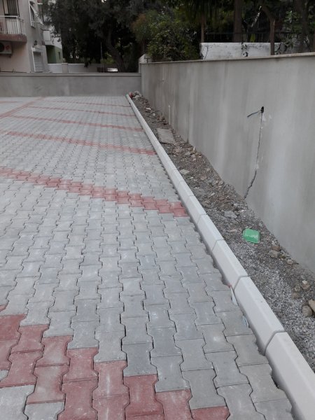 Kilitli Parke ve Bordür Taşı Uygulaması