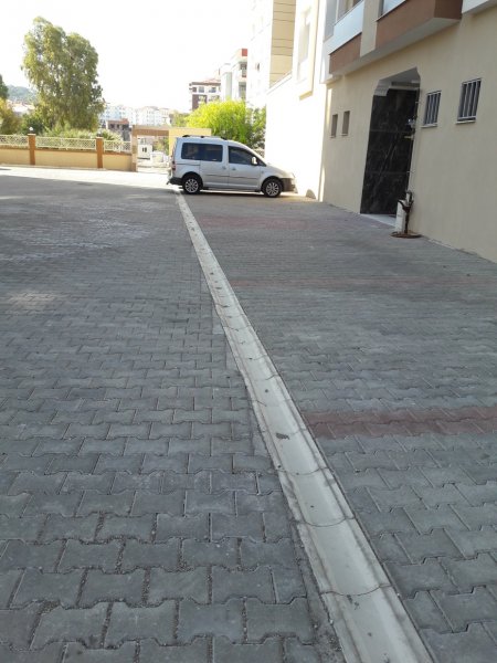Erşan İnşaat Bordür ve Yağmur Suyu Oluğu Uygulamas