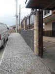 Wash Beton, Bordür ve Cephe Kaplama Taşları Uygulaması