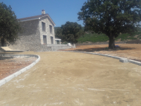 Beton Bordür Uygulama Örneği