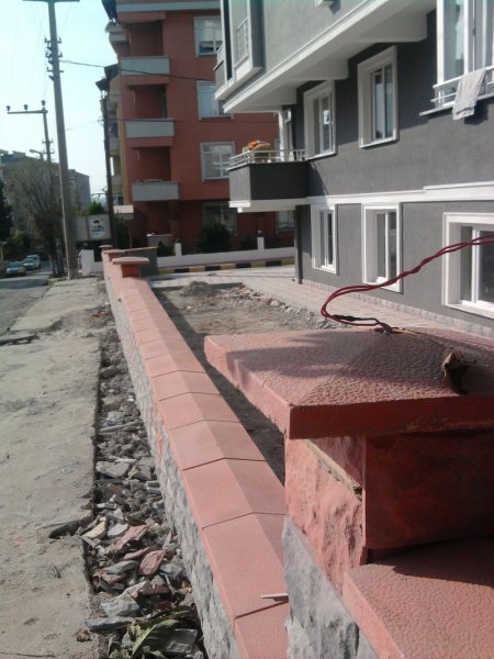 Küpeşte ve Kolon şapkası uygulamaları